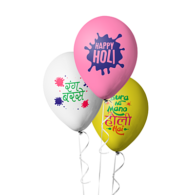 The Magic Balloons - Holi Balloons- Colorful 21 Pcs Printed Holi Balloon for Decorations | Holi Decorations Items for Home and Office | Printed Balloons for Holi | Holi Decor Items. The Magic Balloons - Holi Balloons- Colorful 21 Pcs Printed Holi Balloon for Decorations | Holi Decorations Items for Home and Office | Printed Balloons for Holi | Holi Decor Items.