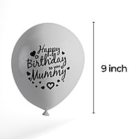 The Magic Balloons - Celebrate Your Mom's Birthday in Style with 30 Red, Silver, and Gold Latex Balloons - Perfect for Party Decorations and Creating a Festive Atmosphere
