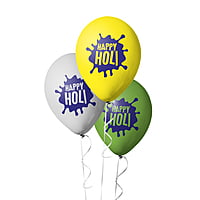 The Magic Balloons - Add Some Color to Your Holi Celebrations with Holi Hai Colorful Balloons - Pack of 30 Vibrant Balloons to Brighten Up Your Festivities!