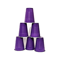 The Magic Balloons-Set of 20 | Beer Pong Glass | Purple Drinking Cup | Drinking Glass for New Year Bachelor Retirement Diwali Wedding Adults Parties and Games | Party Suppliers | 16 OZ