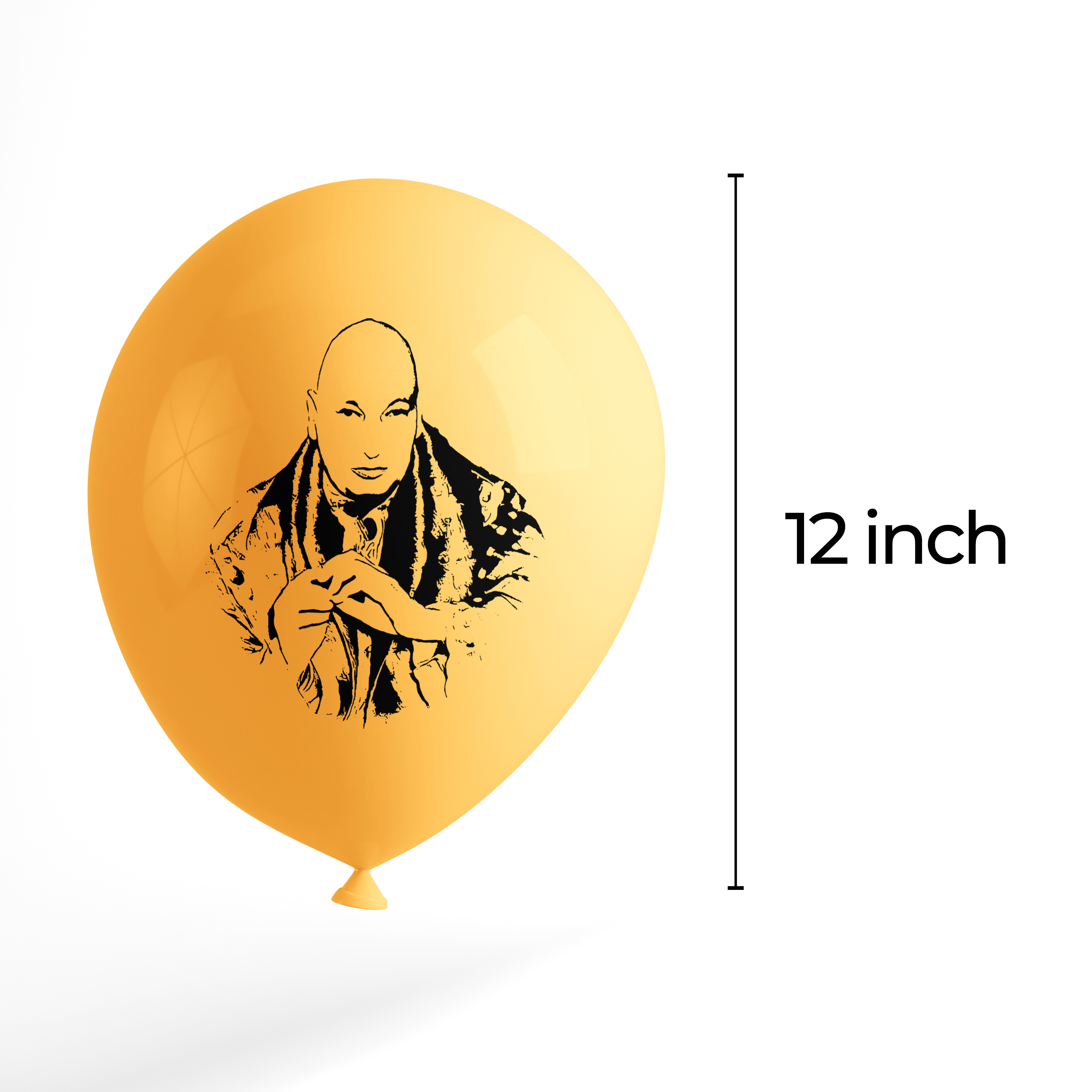 The Magic Balloons - Set of 50 pcs Celebrate the special day Of Guruji Birthday Printed 12" Balloons Multicolor Metallic Balloons with Guru ji Photo and 4 other design The Magic Balloons - Set of 50 pcs Celebrate the special day Of Guruji Birthday Printed 12" Balloons Multicolor Metallic Balloons with Guru ji Photo and 4 other design