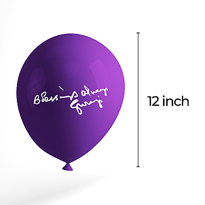 The Magic Balloons Store- Balloons for Guruji-Always Blessing Pack of 12 The Magic Balloons Store- Balloons for Guruji-Always Blessing Pack of 12