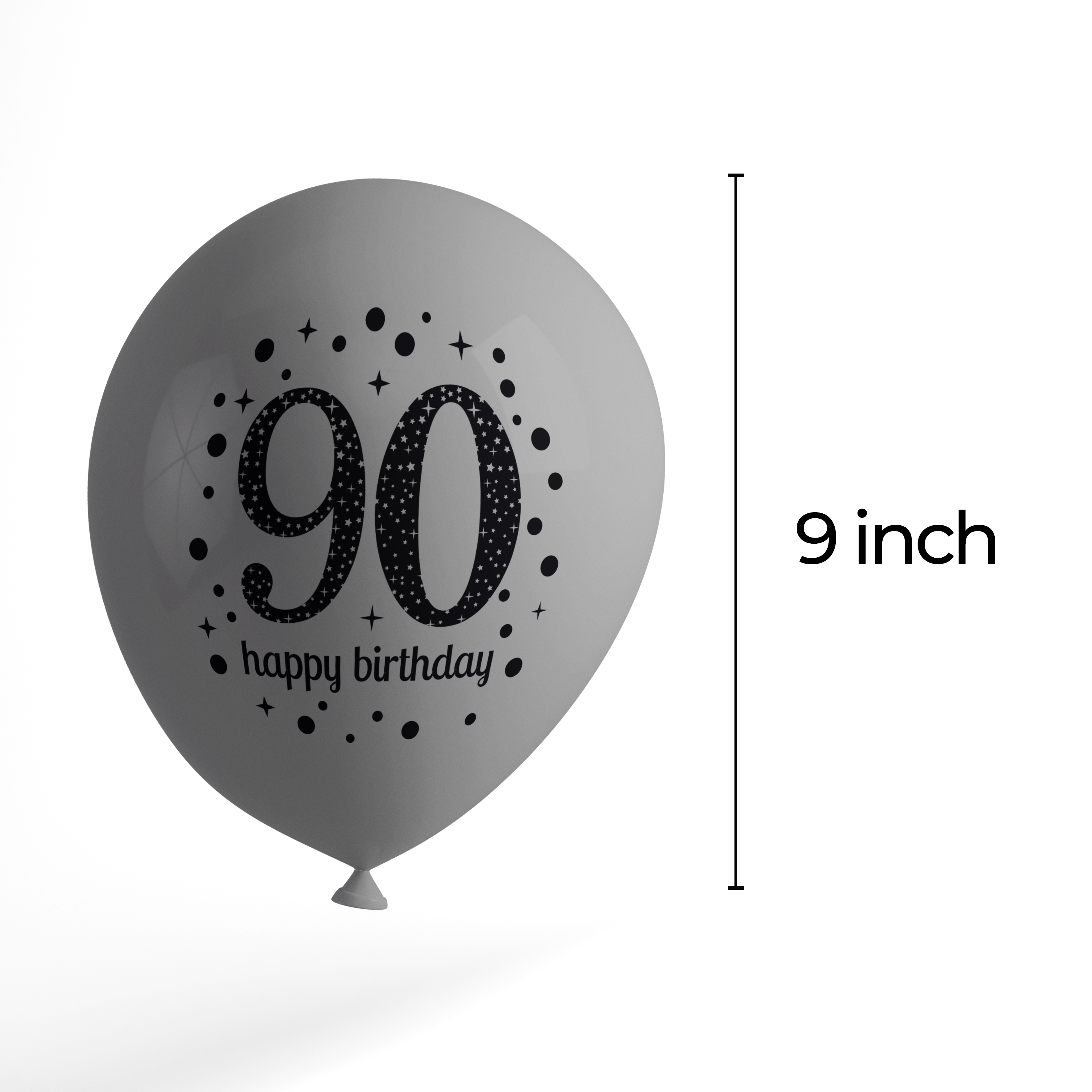 The Magic Balloons- Happy 90th Birthday Balloons pack of 30 pcs-181386 The Magic Balloons- Happy 90th Birthday Balloons pack of 30 pcs-181386