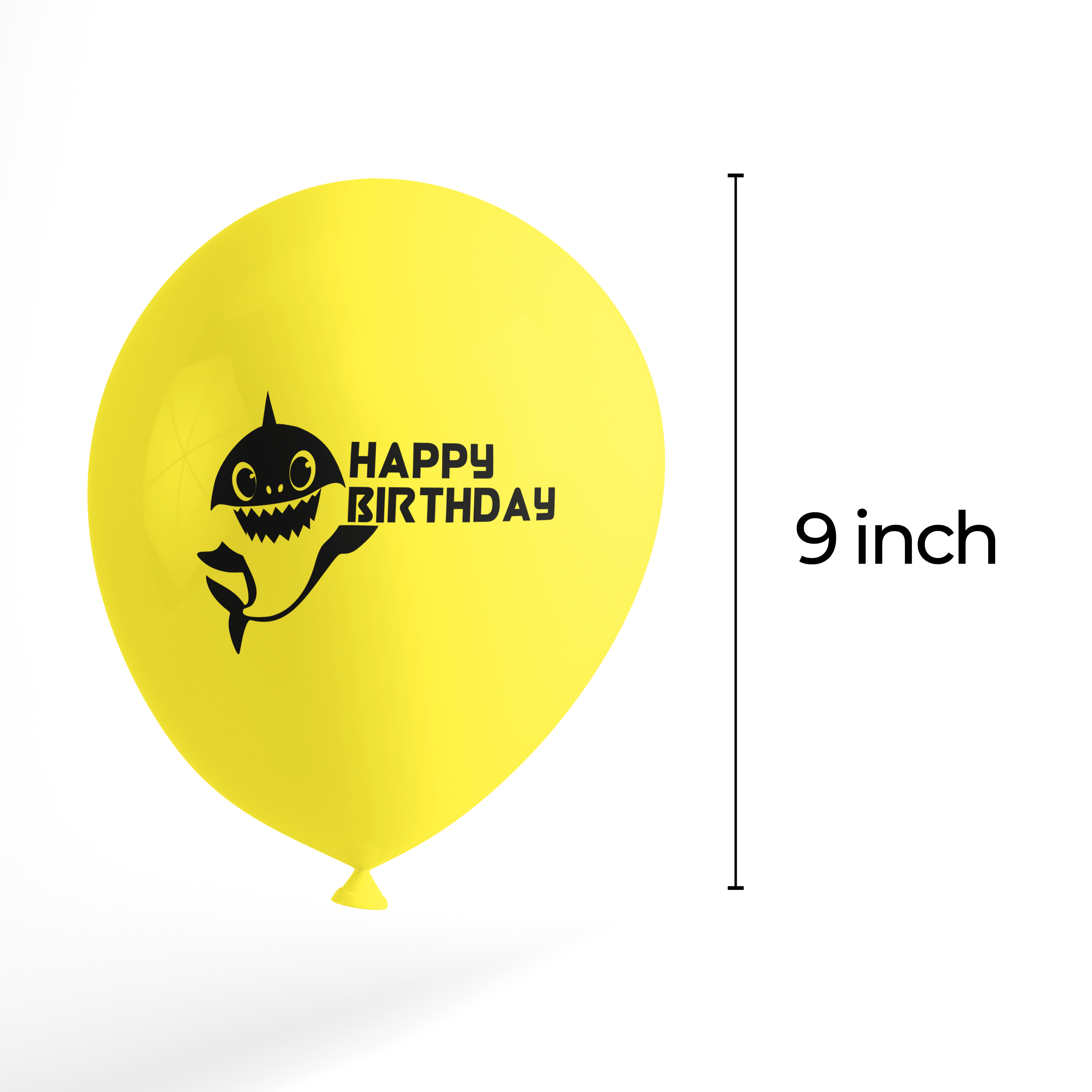 The Magic Balloons-Make a Splash with Baby Shark Themed Happy Birthday Balloons - Pack of 30 Latex Balloons in Pink, Blue, and Yellow for Fun and Colorful Party Decoration and Supplies The Magic Balloons-Make a Splash with Baby Shark Themed Happy Birthday Balloons - Pack of 30 Latex Balloons in Pink, Blue, and Yellow for Fun and Colorful Party Decoration and Supplies