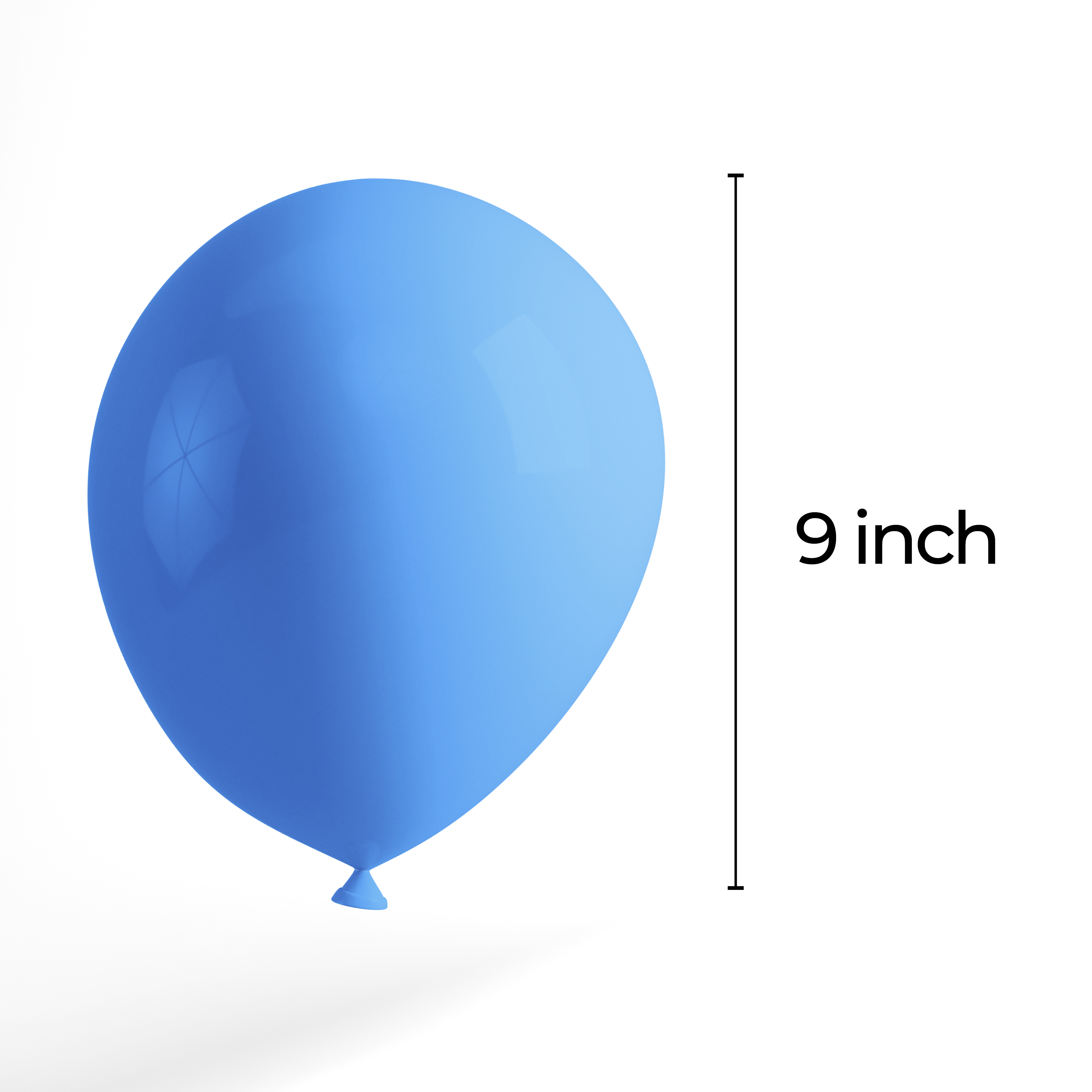 The Magic Balloons Store- 8" Latex Balloons (Pack of 50)-Blue The Magic Balloons Store- 8" Latex Balloons (Pack of 50)-Blue