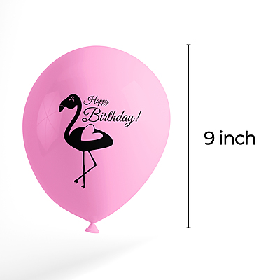 The Magic Balloons- Printed Flamingo Theme Party Decoration Combo Kit for Theme Party, Birthday, House Party Decoration Combo 38 pcs, Foil 5 pcs set, 2 Foil Curtain 1 Banner and 30 Balloons- The Magic Balloons- Printed Flamingo Theme Party Decoration Combo Kit for Theme Party, Birthday, House Party Decoration Combo 38 pcs, Foil 5 pcs set, 2 Foil Curtain 1 Banner and 30 Balloons-
