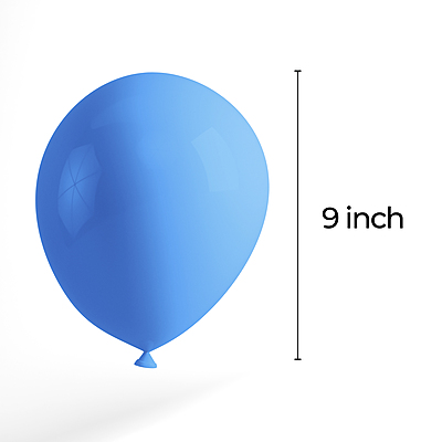 The Magic Balloons Store- 8" Latex Balloons (Pack of 50) - Multicolor The Magic Balloons Store- 8" Latex Balloons (Pack of 50) - Multicolor