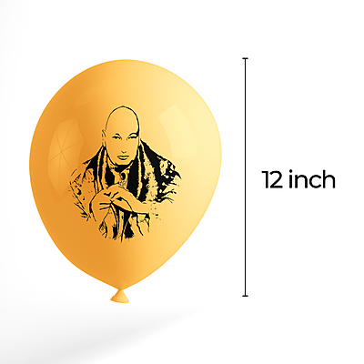 The Magic Balloons Guruji Balloons 12" Multicolor Metallic Balloons Blessing Guruji Pack of 50pcs For Guruji Special Day Decoration, Satsang The Magic Balloons Guruji Balloons 12" Multicolor Metallic Balloons Blessing Guruji Pack of 50pcs For Guruji Special Day Decoration, Satsang