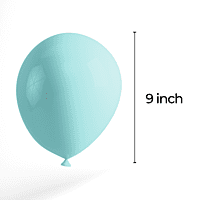 The Magic Balloons Store- 12" Latex Balloons (Pack of 50) -Pastel Light Green