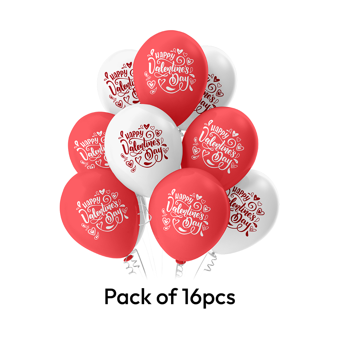 The Magic Balloons - Happy Valentine's Day Combo kit 16pcs of Balloons 2pcs of curtain and 2pcs of Heart shaped foil balloons pack of 20pcs For Valentine's Decoration. The Magic Balloons - Happy Valentine's Day Combo kit 16pcs of Balloons 2pcs of curtain and 2pcs of Heart shaped foil balloons pack of 20pcs For Valentine's Decoration.