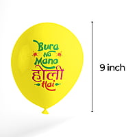 The Magic Balloons - Get Ready to Celebrate Holi with Colorful Bura Na Mano Hoil Hai Balloons - Pack of 30 Vibrant Balloons to Add Joy to Your Festivities!