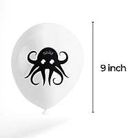 The Magic Balloons- Squid Printed Happy Birthday Party Decorations Squid Theme Party Balloons Decoration Game Party Decorations Supplies Birthday Party- pack of 30 pcs
