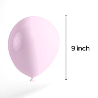 The Magic Balloons- Pastel Balloons for Birthday Theme Party Baby Shower Anniversary & Wedding Decorations, (Multicolour Colour, Pack Of 30 Pieces)