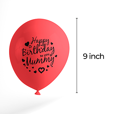 The Magic Balloons - Celebrate Your Mom's Birthday in Style with 30 Red, Silver, and Gold Latex Balloons - Perfect for Party Decorations and Creating a Festive Atmosphere The Magic Balloons - Celebrate Your Mom's Birthday in Style with 30 Red, Silver, and Gold Latex Balloons - Perfect for Party Decorations and Creating a Festive Atmosphere