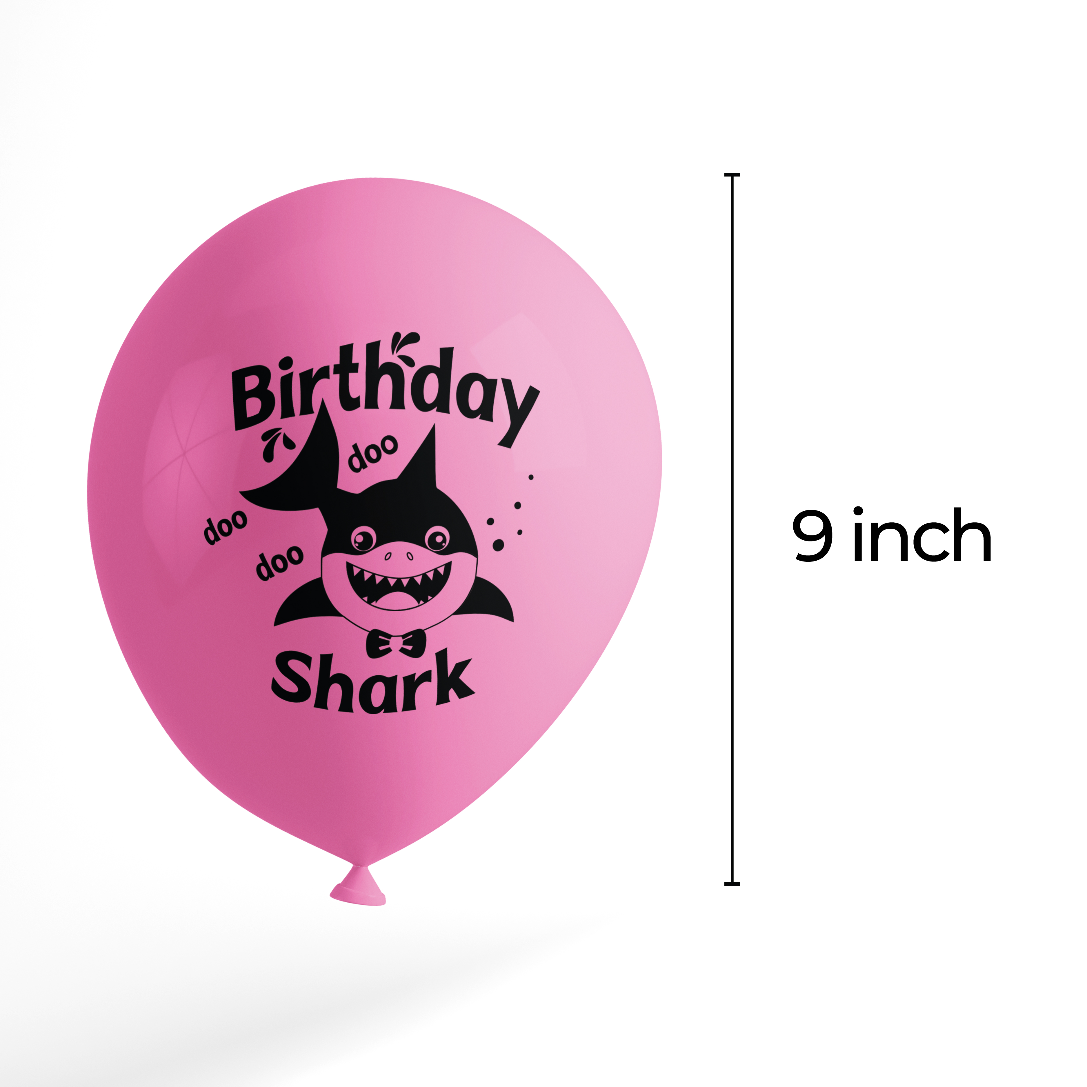 The Magic Balloons-Make a Splash with Baby Shark Themed Happy Birthday Balloons - Pack of 30 Latex Balloons in Pink, Blue, and Yellow for Fun and Colorful Party Decoration and Supplies The Magic Balloons-Make a Splash with Baby Shark Themed Happy Birthday Balloons - Pack of 30 Latex Balloons in Pink, Blue, and Yellow for Fun and Colorful Party Decoration and Supplies