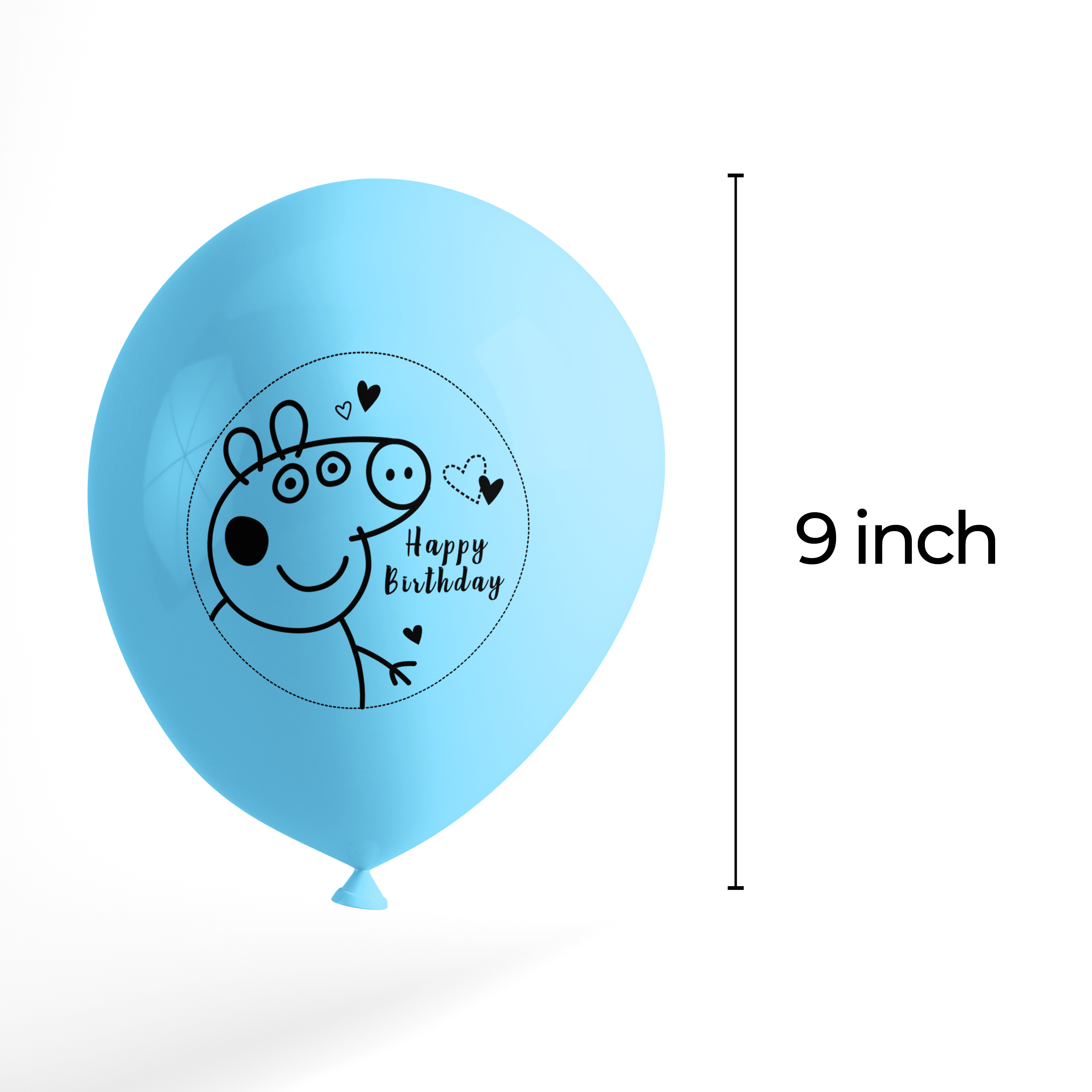 The Magic Balloons Store- Peppa Pig Party Balloons- Pack of 30 pcs-181216 The Magic Balloons Store- Peppa Pig Party Balloons- Pack of 30 pcs-181216