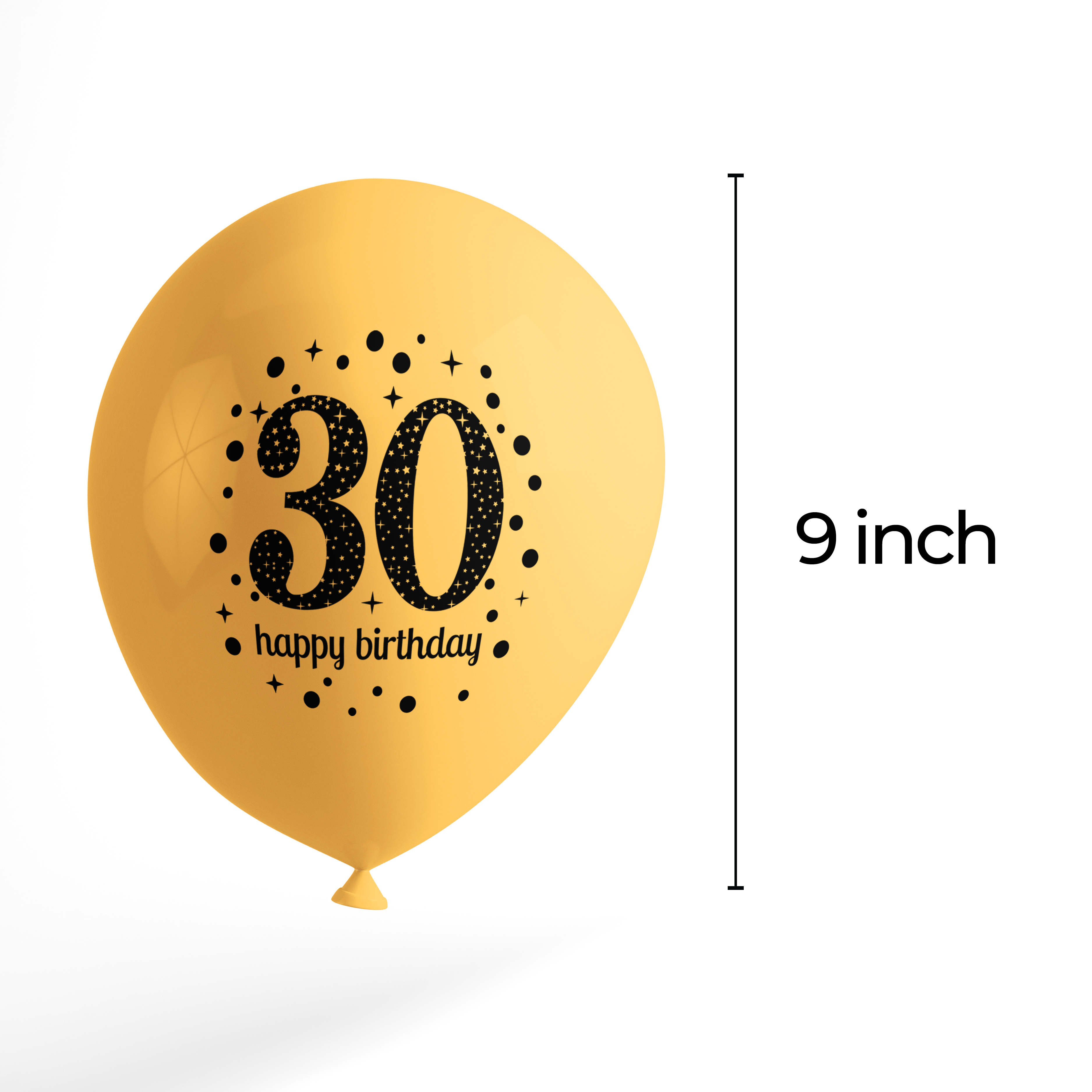 The Magic Balloons Store- Happy 30th Birthday Balloons Pack of 80 pcs-181220 The Magic Balloons Store- Happy 30th Birthday Balloons Pack of 80 pcs-181220