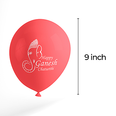 The Magic Balloons Store-Happy Ganesh Chaturthi decoration Balloons, Ganesh Chaturthi decorations at mandaps/ home Pack of 30 multicolour Metallic yellow, metallic orange metallic Red balloons-181453 The Magic Balloons Store-Happy Ganesh Chaturthi decoration Balloons, Ganesh Chaturthi decorations at mandaps/ home Pack of 30 multicolour Metallic yellow, metallic orange metallic Red balloons-181453
