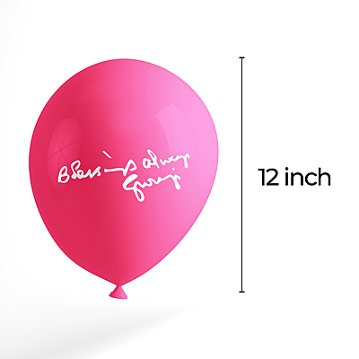 The Magic Balloons Guruji Balloons 12" Multicolor Metallic Balloons Blessing Guruji Pack of 50pcs For Guruji Special Day Decoration, Satsang The Magic Balloons Guruji Balloons 12" Multicolor Metallic Balloons Blessing Guruji Pack of 50pcs For Guruji Special Day Decoration, Satsang