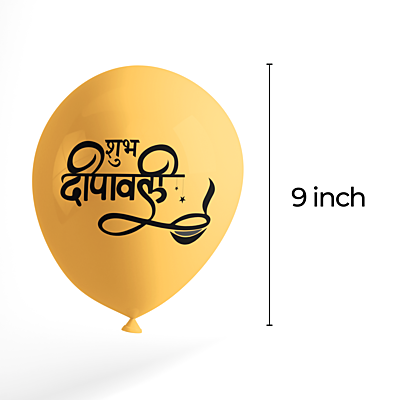 The Magic Balloons - Shubh Deepawali Pre-printed Balloons for Diwali With Banner Pack of 21pcs Diwali decorations for Home, Office, shop, and Apartments Multicolor balloons Party Supplies The Magic Balloons - Shubh Deepawali Pre-printed Balloons for Diwali With Banner Pack of 21pcs Diwali decorations for Home, Office, shop, and Apartments Multicolor balloons Party Supplies