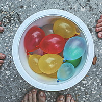 The Magic Balloons - Holi Water Balloons for Kids and Adults Multicolor Eco-friendly water balloons for Holi 1000-piece Balloons