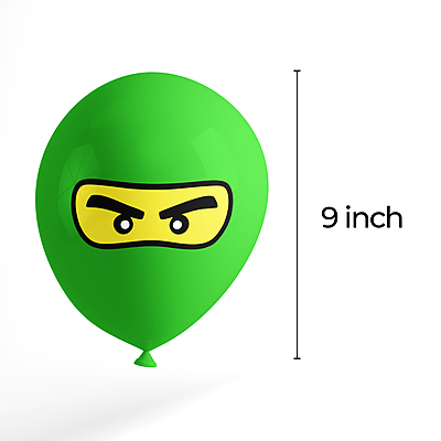 The Magic Balloons Store- Printed Ninja Eyes Theme Balloons For Theme Parties Kid Room Decor Children Day With Multicolor Balloons Pack Of 10pcs- 181603 The Magic Balloons Store- Printed Ninja Eyes Theme Balloons For Theme Parties Kid Room Decor Children Day With Multicolor Balloons Pack Of 10pcs- 181603