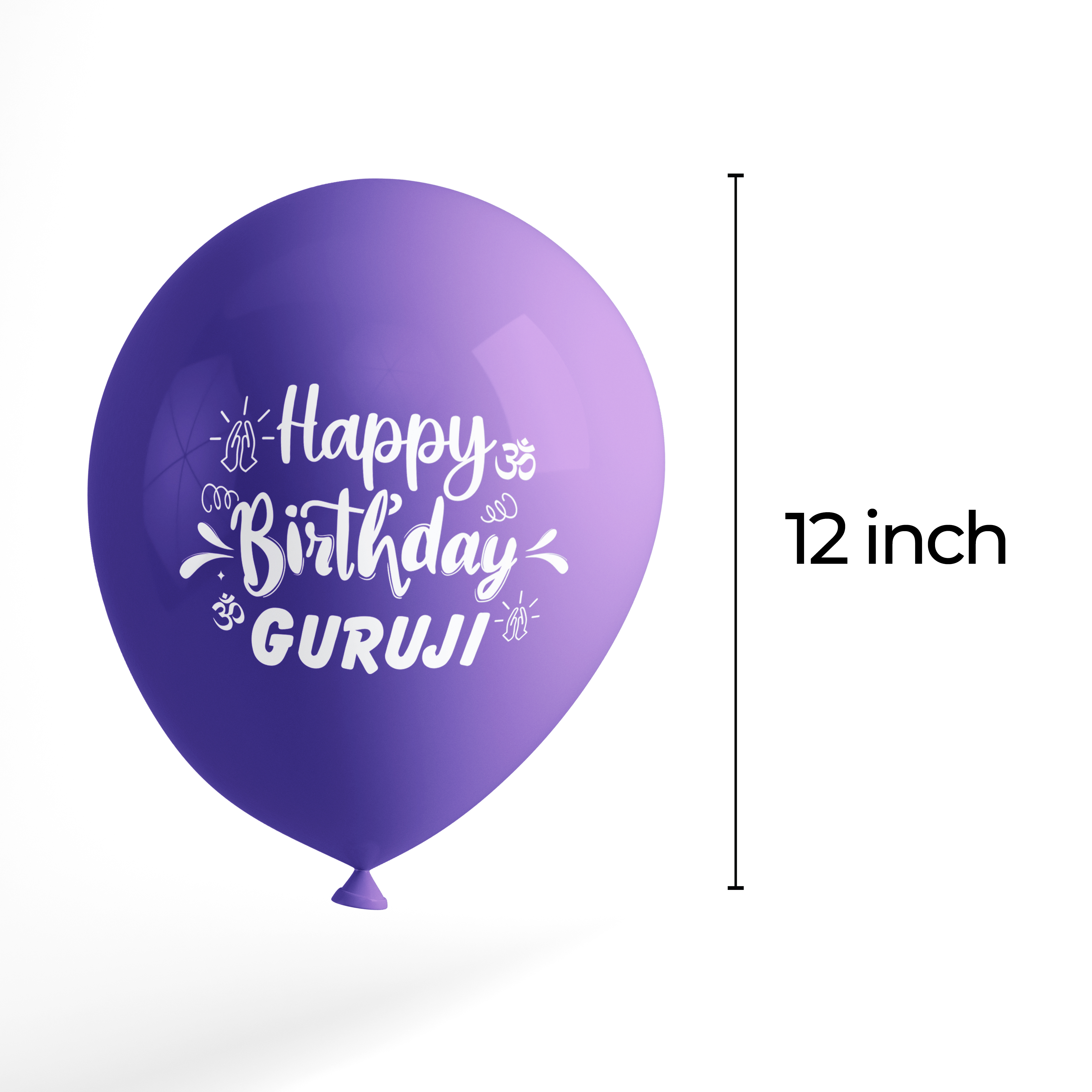 The Magic Balloons - Set of 30 pcs Celebrate the special day Of Guruji Birthday Printed 12" Balloons Multicolor Metallic Balloons with Guru ji Photo and 4 other design The Magic Balloons - Set of 30 pcs Celebrate the special day Of Guruji Birthday Printed 12" Balloons Multicolor Metallic Balloons with Guru ji Photo and 4 other design