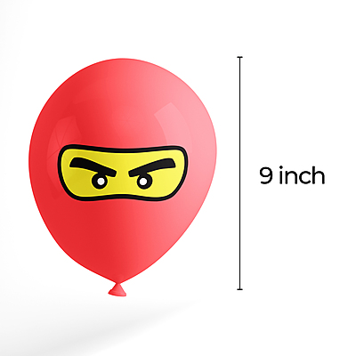 The Magic Balloons Store- Printed Ninja Eyes Theme Balloons For Theme Parties Kid Room Decor Children Day With Multicolor Balloons Pack Of 10pcs- 181603 The Magic Balloons Store- Printed Ninja Eyes Theme Balloons For Theme Parties Kid Room Decor Children Day With Multicolor Balloons Pack Of 10pcs- 181603