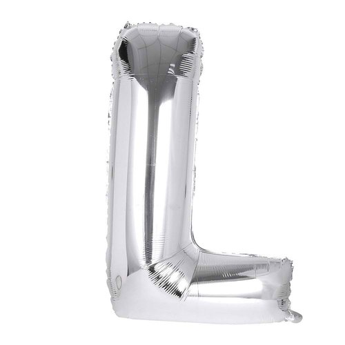 The Magic Balloons Store-16" Silver A foil Balloon Alphabets The Magic Balloons Store-16" Silver A foil Balloon Alphabets