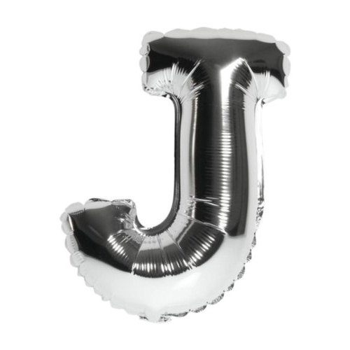 The Magic Balloons Store-16" Silver A foil Balloon Alphabets The Magic Balloons Store-16" Silver A foil Balloon Alphabets