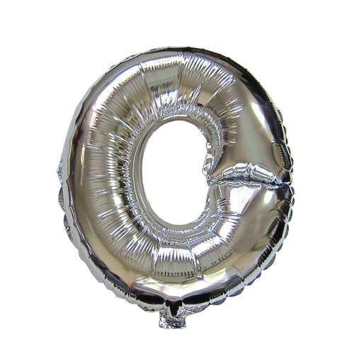 The Magic Balloons Store-16" Silver A foil Balloon Alphabets The Magic Balloons Store-16" Silver A foil Balloon Alphabets