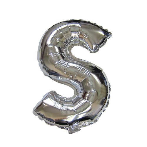 The Magic Balloons Store-16" Silver A foil Balloon Alphabets The Magic Balloons Store-16" Silver A foil Balloon Alphabets