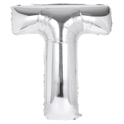 The Magic Balloons Store-16" Silver A foil Balloon Alphabets The Magic Balloons Store-16" Silver A foil Balloon Alphabets