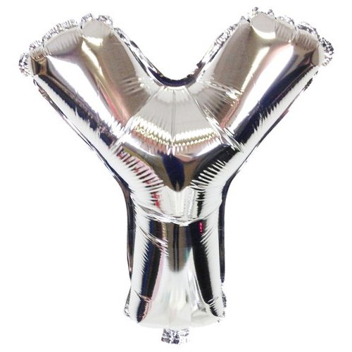 The Magic Balloons Store-16" Silver A foil Balloon Alphabets The Magic Balloons Store-16" Silver A foil Balloon Alphabets