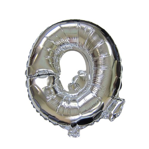 The Magic Balloons Store-16" Silver A foil Balloon Alphabets The Magic Balloons Store-16" Silver A foil Balloon Alphabets