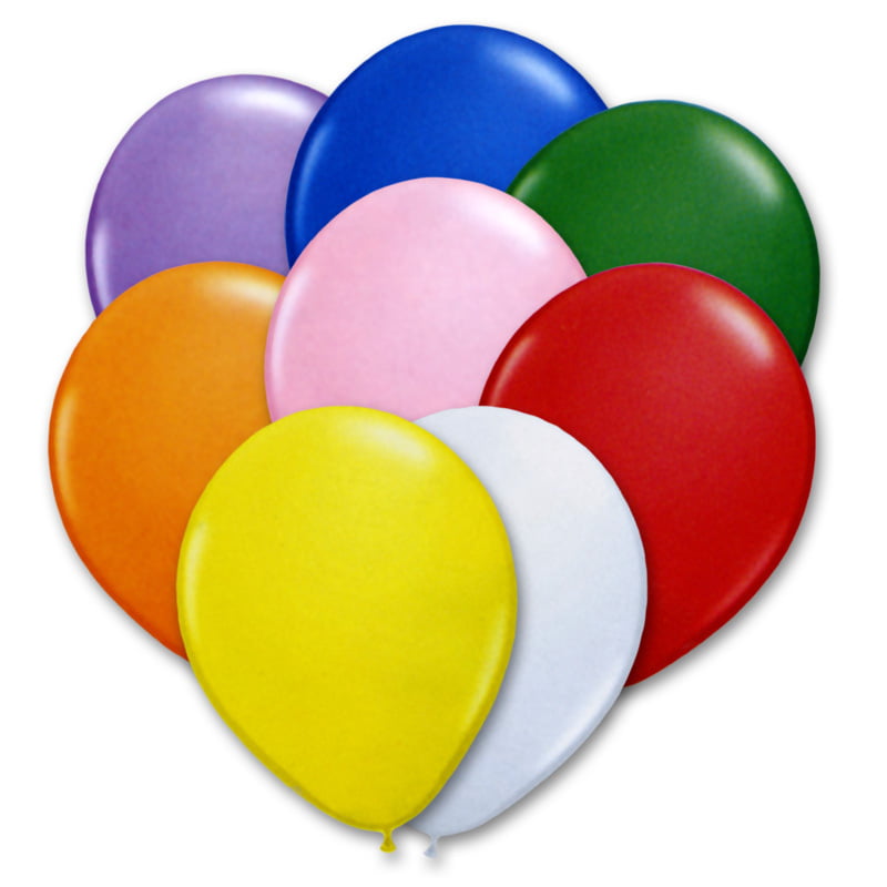 The Magic Balloons Store- 8" Latex Balloons (Pack of 50) - Multicolor