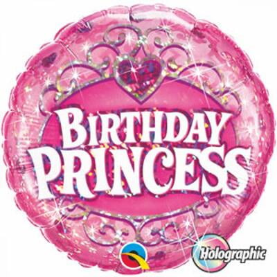 Anagram Birthday Princes Tiara Foil Balloon 18″