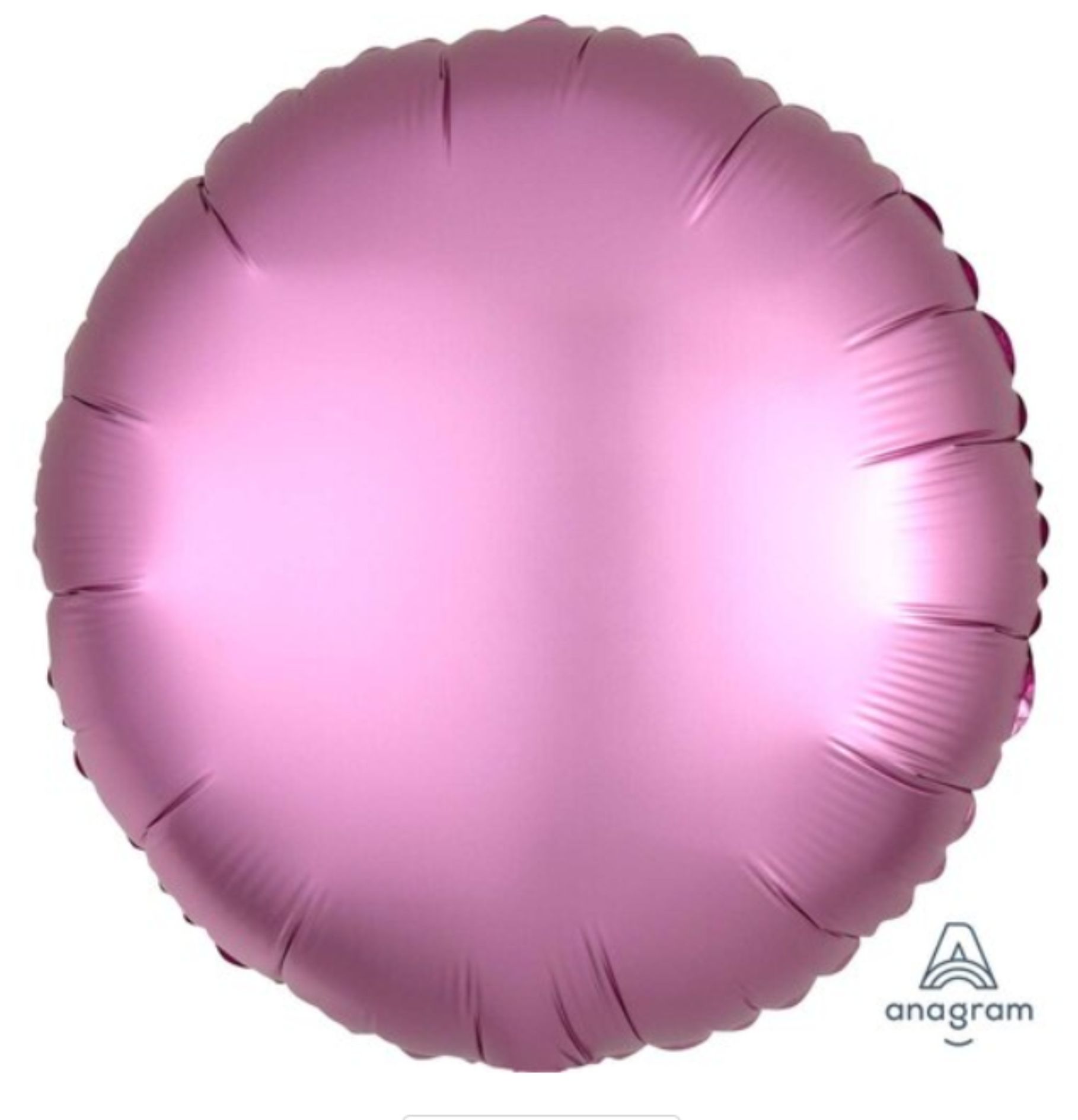 Flamingo shimmering Matte Pink Circle Balloons 18"- S18 Flamingo shimmering Matte Pink Circle Balloons 18"- S18