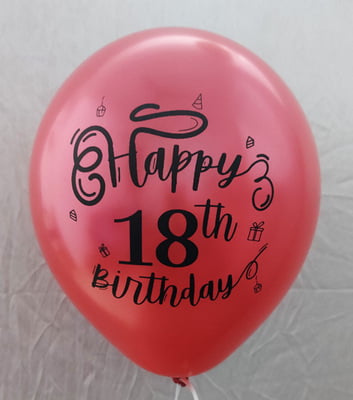 The Magic Balloons Store- Happy 18th Birthday party Decor balloons-181310