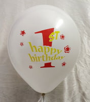 The Magic Balloons Store-Happy First Birthday Party Decorations Balloons-181311