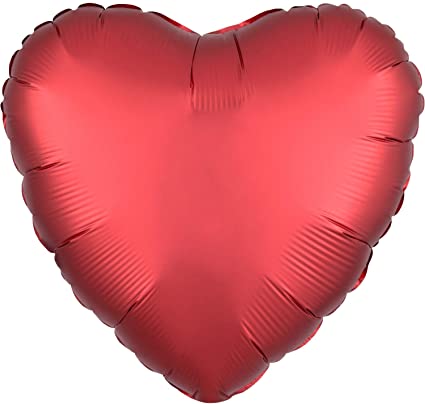Anagram 18″ Matte Red Heart Foil Balloon ( Pack of 1) Anagram 18″ Matte Red Heart Foil Balloon ( Pack of 1)