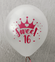 The Magic Balloons Store Sweet 16 Balloons- pack of 30 pcs-181287