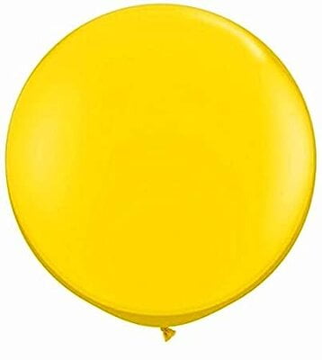 The Magic Balloons Store- Latex 36" Yellow Bladder Balloons-181316